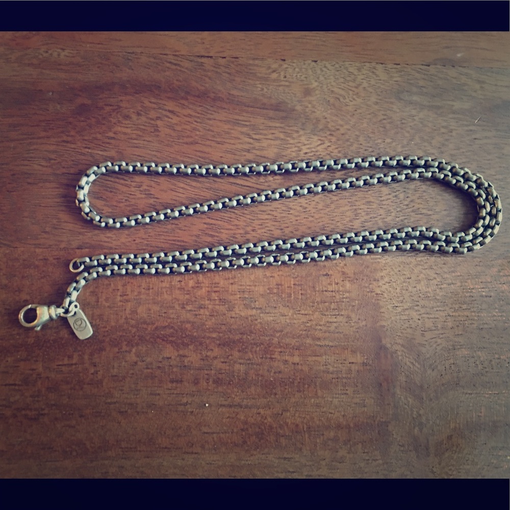 David Yurman Box Chain Necklace